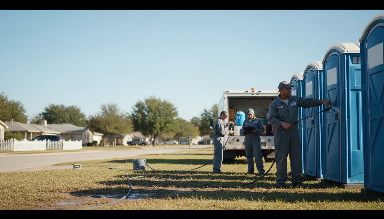 Long-Term Portable Toilet Rental in Struthers, OH near me